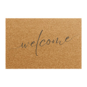 "welcome" doormat
