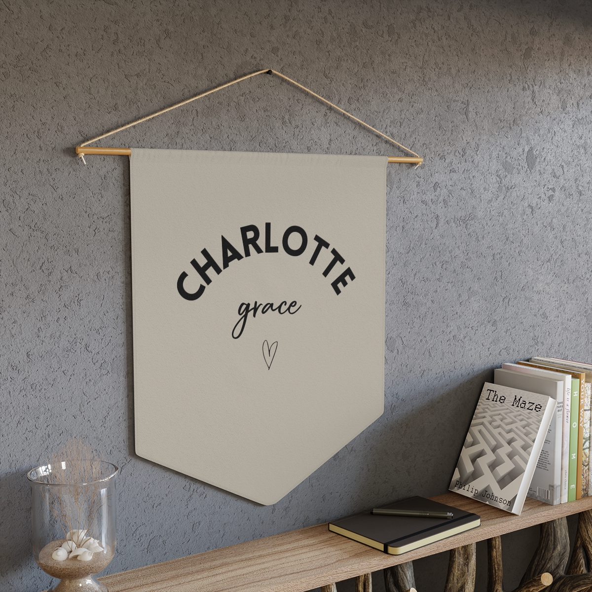 personalized name wall banner