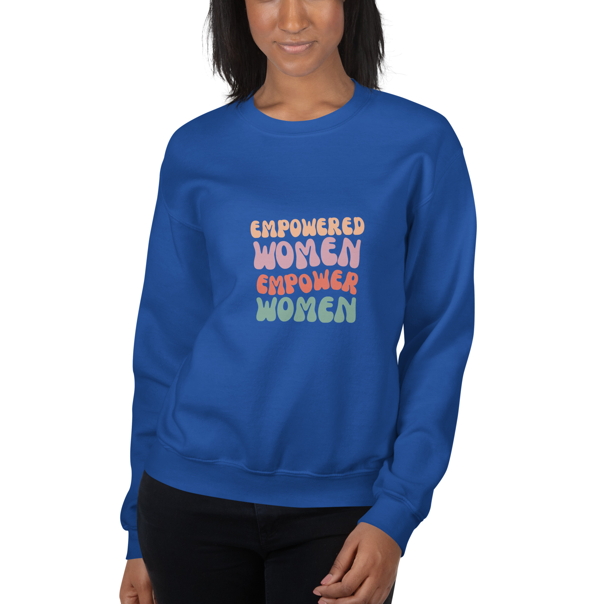 "empowered woman" unisex sweatshirt