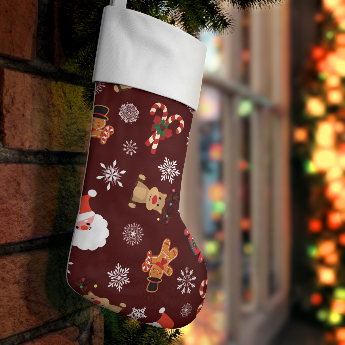 "merry moments" christmas stocking