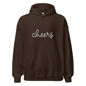 "cheers" women's hoodie