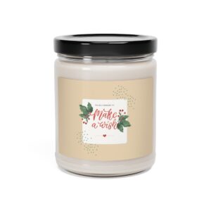 "make a wish" scented soy candle, 9oz