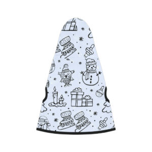"christmas pattern doodle" pet hoodie