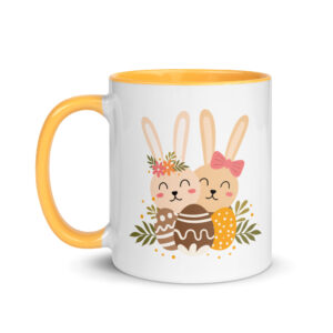 "springtime whimsy" easter mug