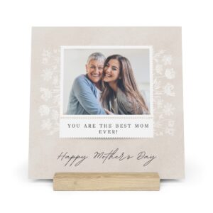 “happy mother's day” gallery board with stand