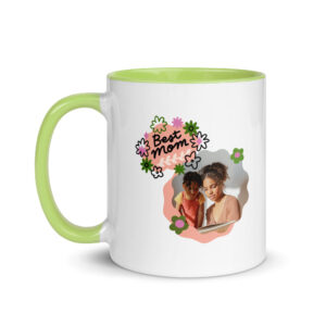 personalized "best mom" mug
