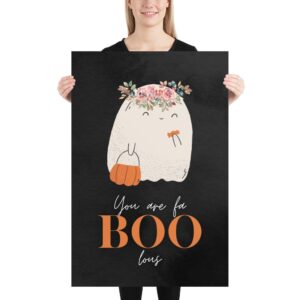 “you are faboolous” halloween poster