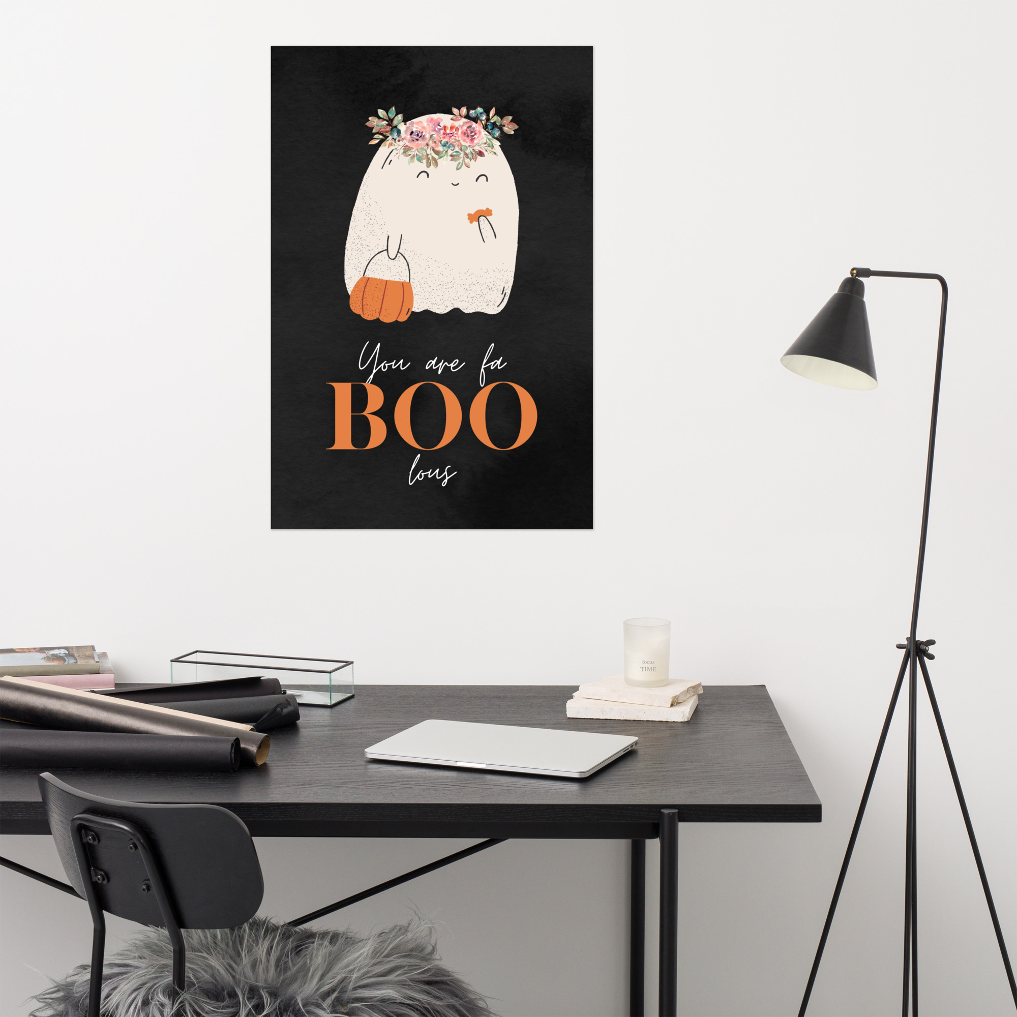 “you are faboolous” halloween poster