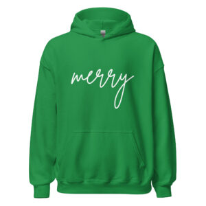 "merry" women's hoodie