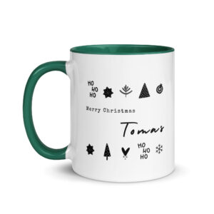 personalized "festive cheer" mug