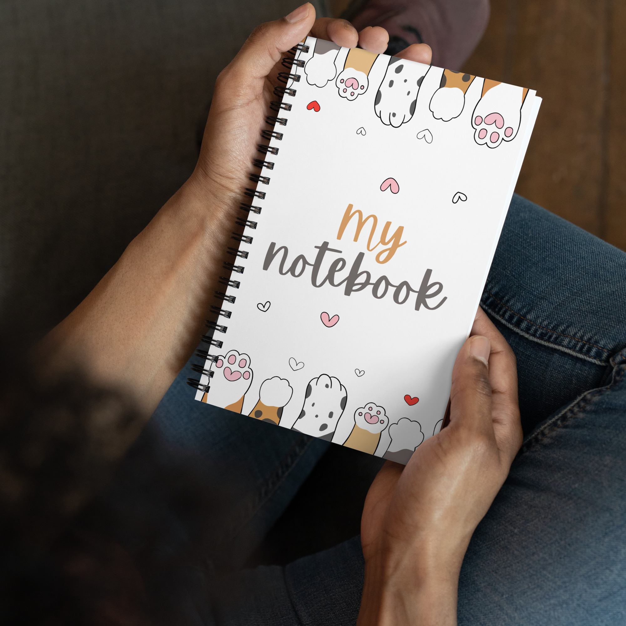 "cats paws" notebook