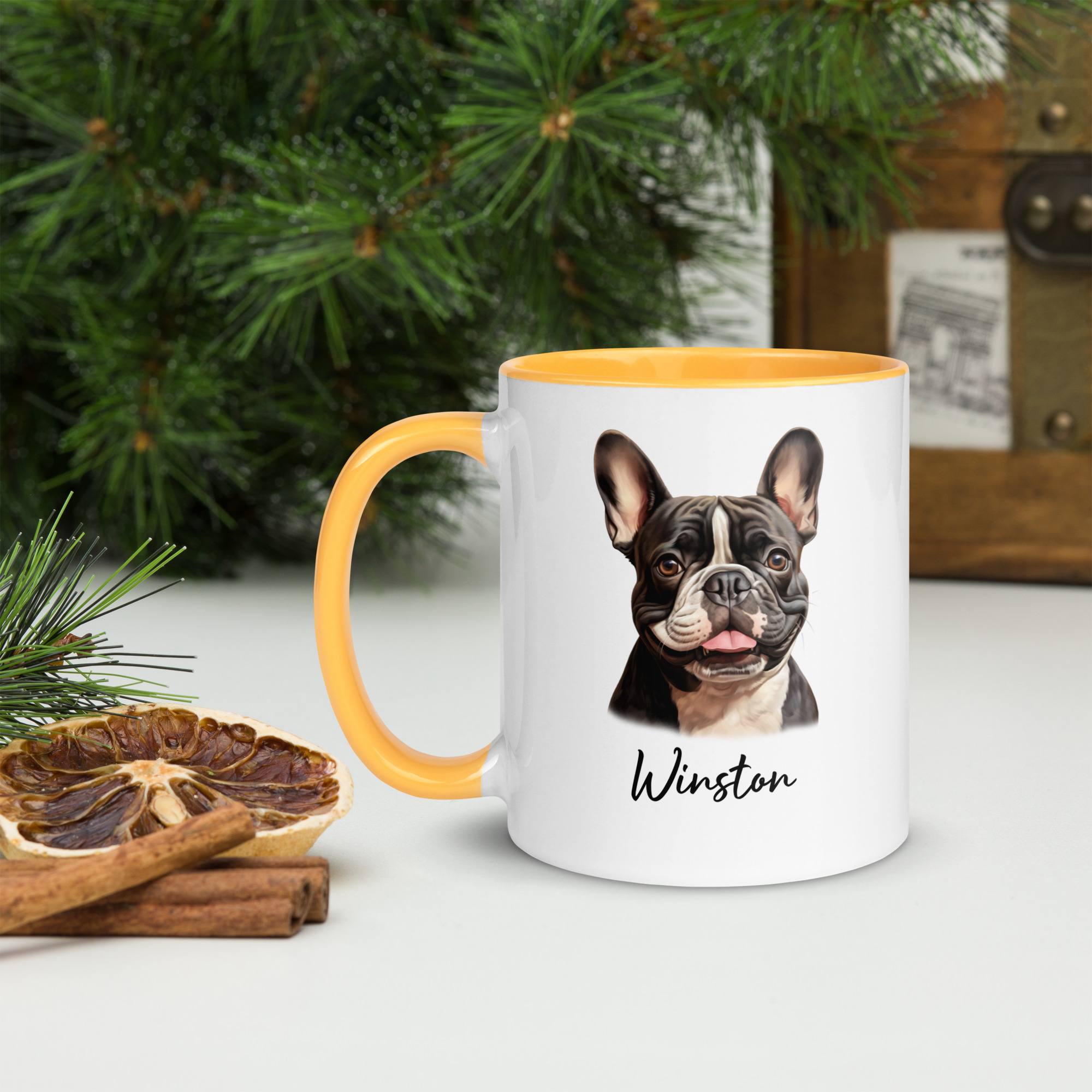 french bulldog personalized mug