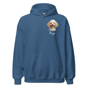 personalized poodle breed hoodie