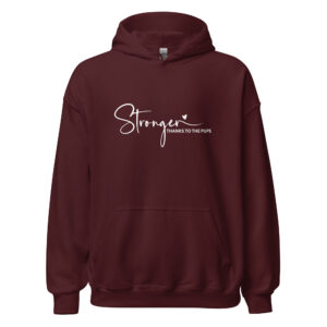 "stronger" hoodie