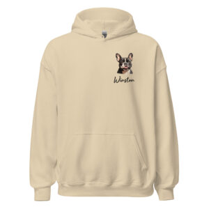 personalized french bulldog breed hoodie