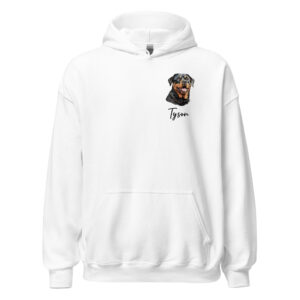 personalized rottweiler breed hoodie