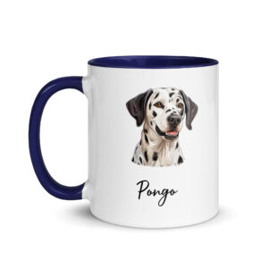 dalmatian personalized mug