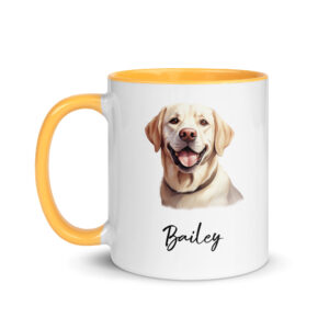 labrador retriever personalized mug