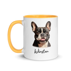 french bulldog personalized mug